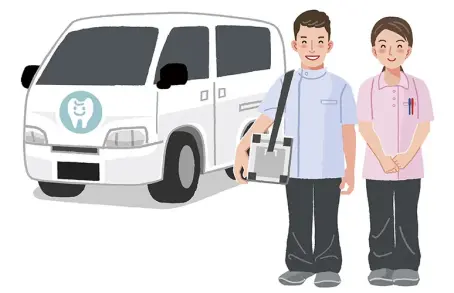 Mobile Dentistry - Dental Van & Dentist with Assistant